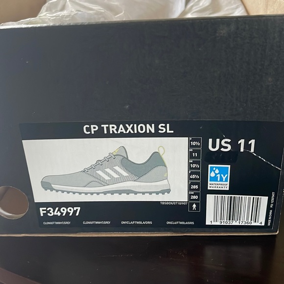 Adidas CP Traxion SL Golf Shoes - Men’s size 11 - Brand new in box. - Picture 2 of 10